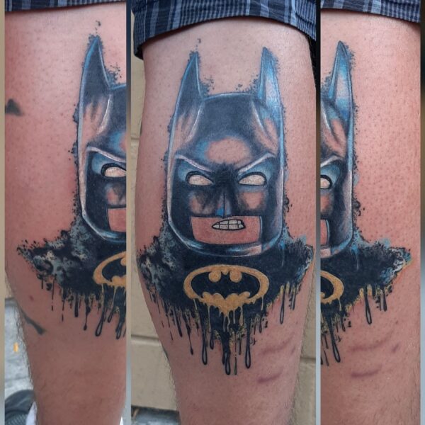 Stan Baxter Lego Batman Tattoo